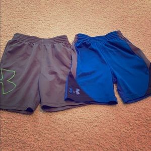 2 pairs of 2T boys UA shorts